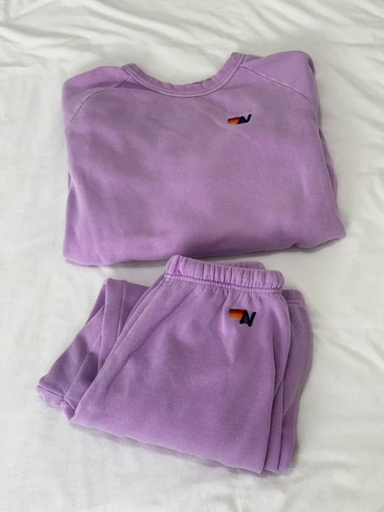 Aviator Nation Tops - Aviator Nation Purple Set